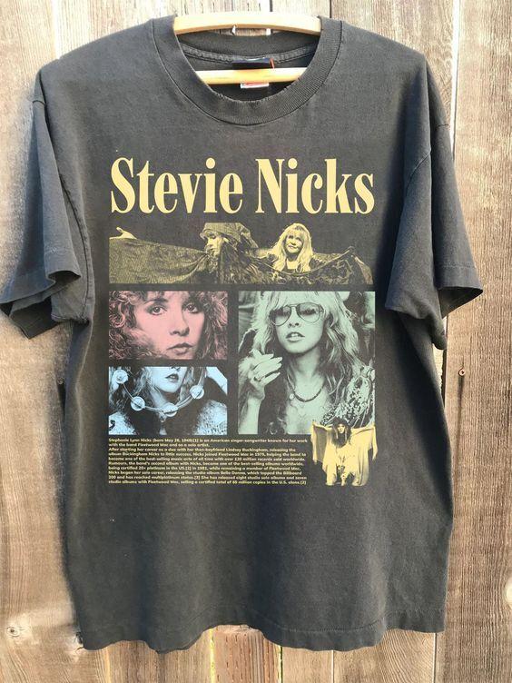 Stevie Fleetwood Mac Shirt Retro Stevie Nicks Unisex Tshirt S-5XL KH11372