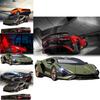 Крупномасштабная 118 Сплавная Модель Автомобиля Lamborghini Lightning Со Световыми И Звуковыми Эффектами