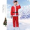 Kids Boys Santa Claus Cosplay Costume Christmas Party Fancy Dress Outfit