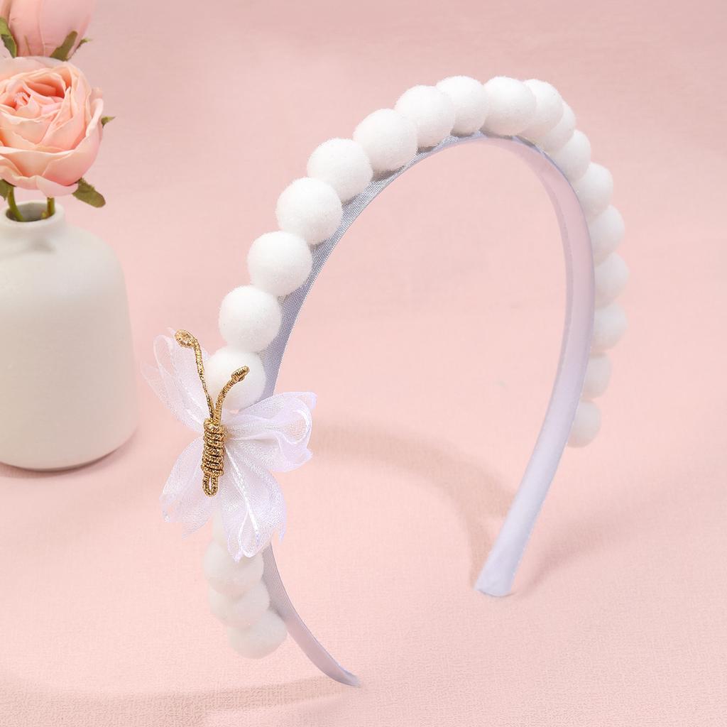 Fashion Glitter Star Headbands For Girls Rainbow Lace Hair Bnads Cute Butterfly Shape Hiar Hoop Children Party Hair Accessories