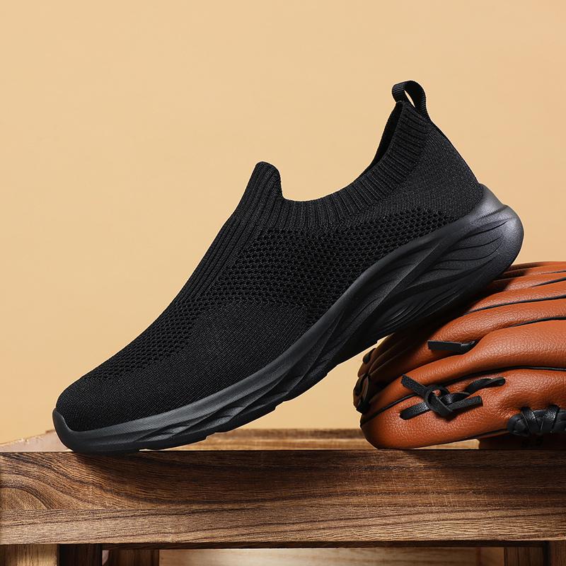 Fashion Men's Sneakers High Quality Mesh Elastic Lightweight Hiking Sports Hot Selling Casual Shoes for Men Autumn Mens Running Shoes