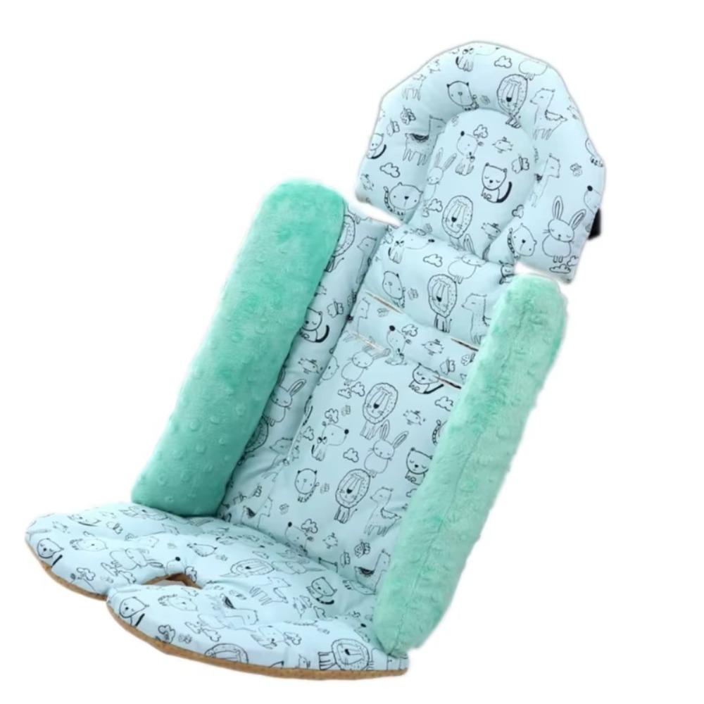 Аксессуары для колясок, коврик для коляски, мультяшный узор, матрас для тележки, малыш