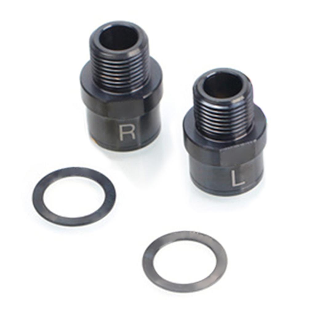 Bike Pedal Extender Cycle Pedals Adapters Bike Pedal Extension Shaft for Road Bike