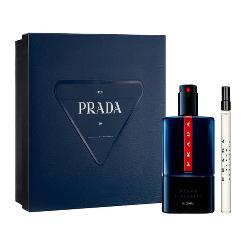 Prada Красная Луна Океан Парфюм Портативный Спрей Мужской Набор Парфюма Парфюм EDP Мужской Стойкий 100мл+10мл/100мл+10мл*2