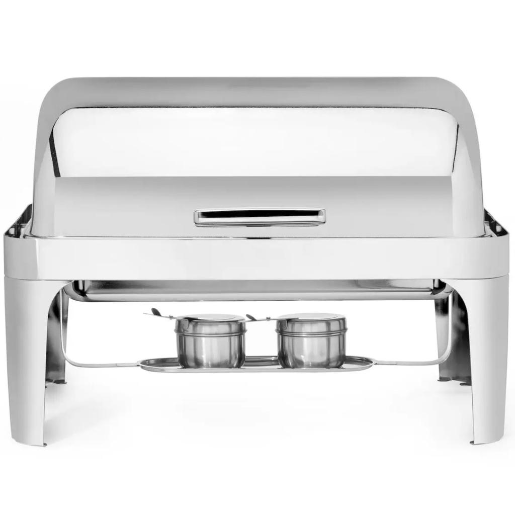 Rolltop Gn1/1 Steel Food Warmer For Pasta - Hendi 470305
