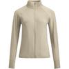Elite Vent Solid Color Stand Collar Raglan Long Sleeve Jacket Women Jacket 6010113-203