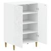Shoe Cabinet DELFT 59.5 x 39.5 x 90 cm Engineered Wood White