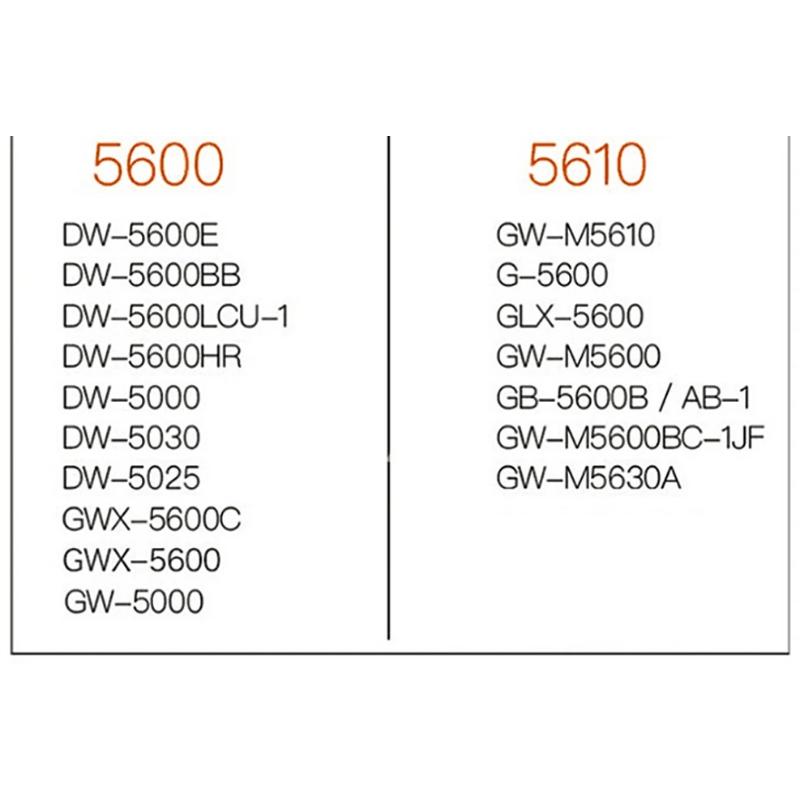 Нержавеющая сталь Браслет для часов casio gshock GW-M5610 DW5600 GW-5000 GBM-2100 GA2100 GM5600 GM2100 ремешок для часов цельностальной ремешок