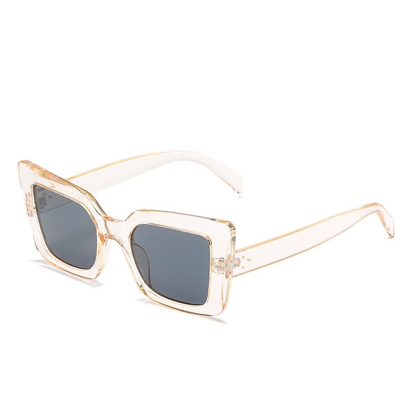 Cat's eye sunglasses, European and American trend brand CL Internet celebrity glasses, rice custom personalized sunglasses for women