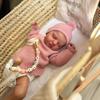 Кукла-младенец Reborn Лу Лу с 3D силиконовой кожей для коллекционеров и детей.