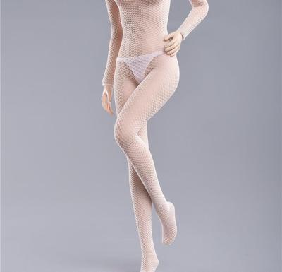 Масштабная фигурка Fire Girl Toys Белая сетчатая чулки на все тело Женский солдат Серия гардероба Бесшовные сетчатые носки не входят в комплект и [TOYBARJAPAN] 1/6