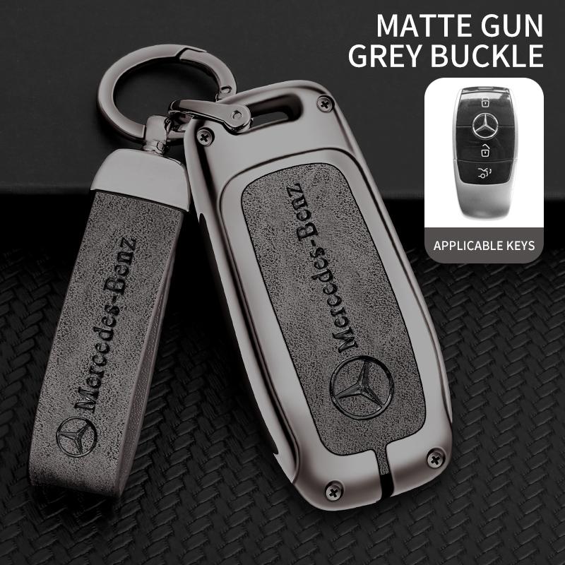 D8New Car Remote Key Fob Case Cover Protector Shell Bag For Mercedes Benz A C E S G Class GLC CLE CLA W177 W205 W213 W222 X167 AMG