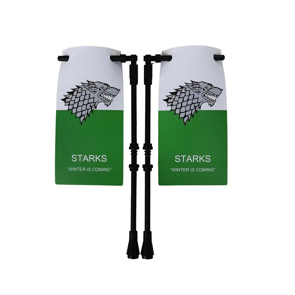 Флаг Строительный блок Средневековые города-государства Военная фигурка Флаг Оружие Древний Священная Римская империя Иерусалим Рыцарь Святого Лазаря Легион Игрушка