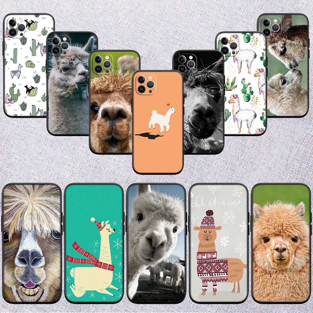 NH5 Alpaca New High-End Shell Phone Case for iPhone SE X XS XR 16E 17 11 Pro Max 8 7 6 6s Plus Air