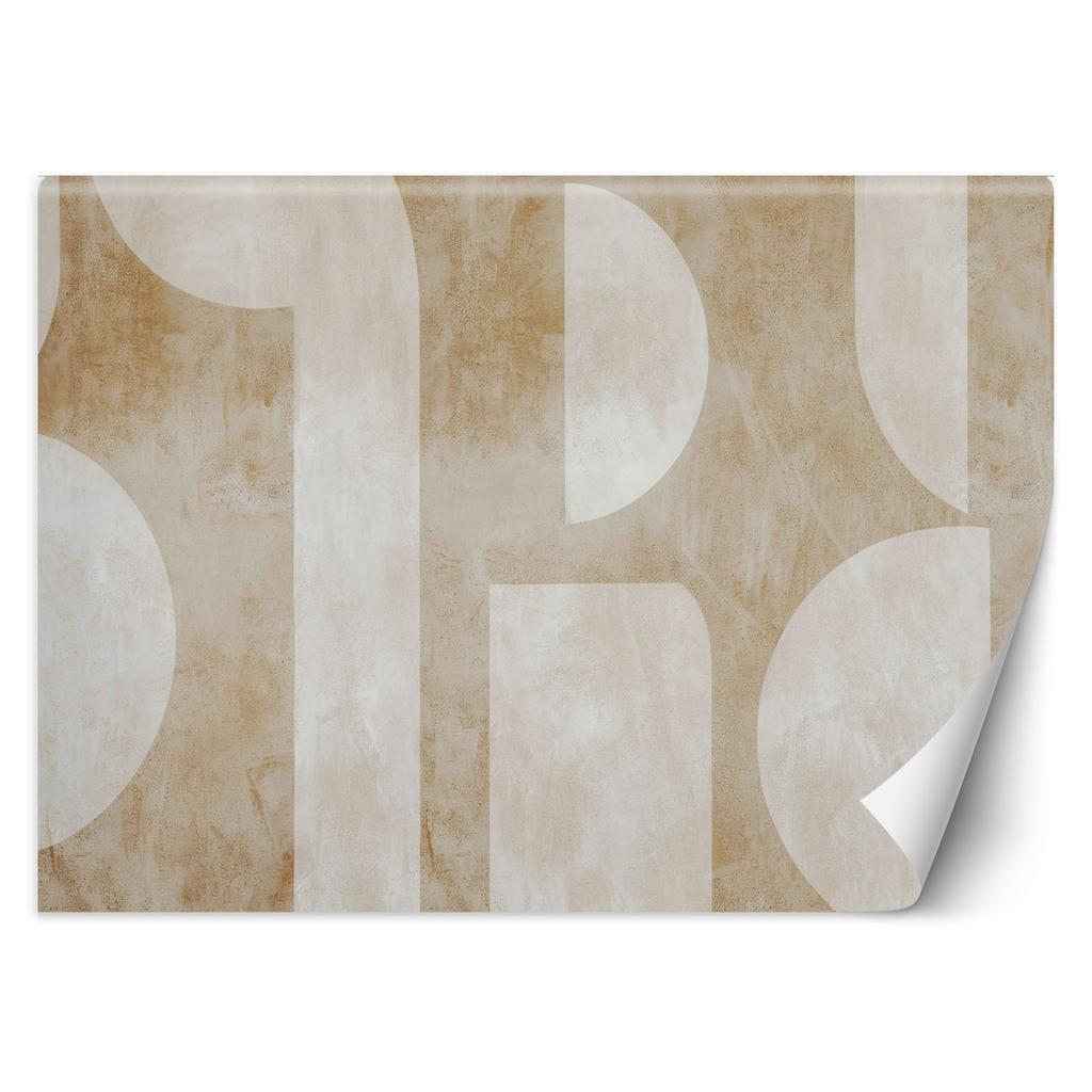 Wallpaper Beige Abstract
