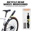 Front/Rear Bicycle Mudguard Multicolor Saddle Mud Guard Wings Universal Bike Fender  Outdoor Sports