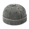 Шляпа Hatsmen's Four Seasons Denim Cloth Gua Skin, Street Bare Panel, Landlord Hat, Personality Fashion, Retro Outdoor Trend