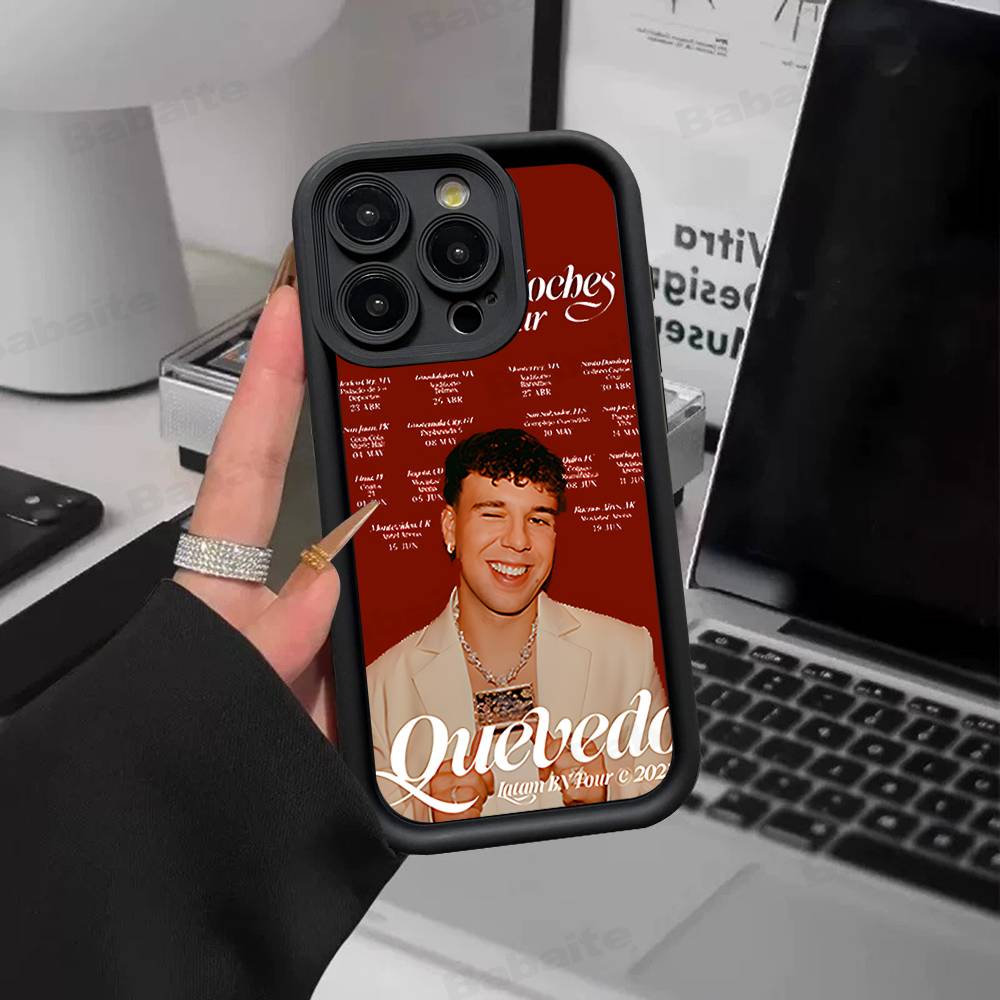 Singer Q-Quevedo Phone Case For IPhone 17 16 15 14 13 Pro Max Plus 12 11 Cover