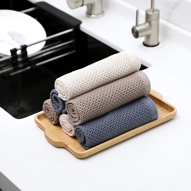 1/3pcs Dishcloth Ultra Soft Absorbent Kitchen Towel Household Cleaning Cloth Kitchen Tools Gadgets Wash Cloth Dish Rag
