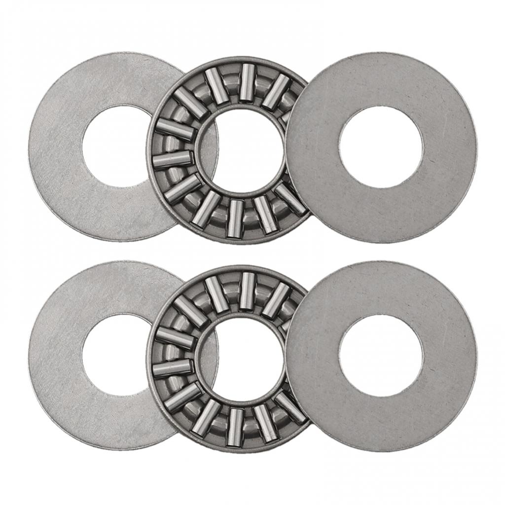 AXK1024 Упорные игольчатые роликовые подшипники и шайбы для больших нагрузок 10x24 мм