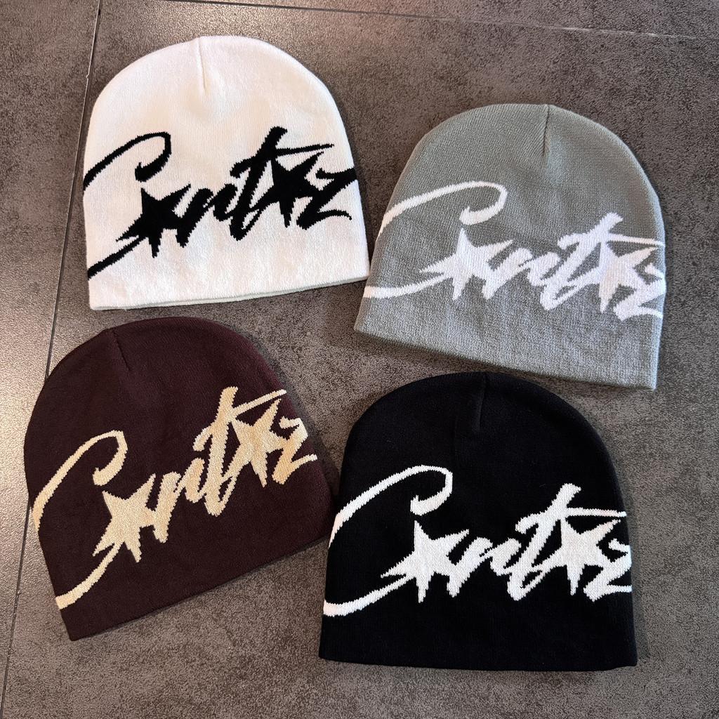 Городская Мода Высокая Шапка Бини С Узором Звезда Для Любителей Streetwear