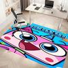 1pc UniKitty Print Area Rug - Soft, Washable Non-Slip Indoor Mat, Living Room, Home Office Decorative Rug,Office Decorative