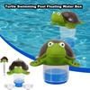 Turtle Swimming Pool Floating Water Box, Swimming Pool Cartoon Water Floating Retractable Large Capacity Dispenser