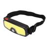 Outdoor Headlamp with 5 Lighting Modes Double Light Source Waterproof Headlight for Running Fishing Camping