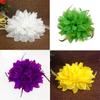 Fascinator Corsage 1X Flower Feather Brooch Wedding Ball Head Hair Clip