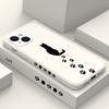 Чехол для телефона с отпечатком кошачьей лапы для iPhone 17 17 Air 16 16e 15 14 13 12 11 Pro Max Mini X XR XS Plus