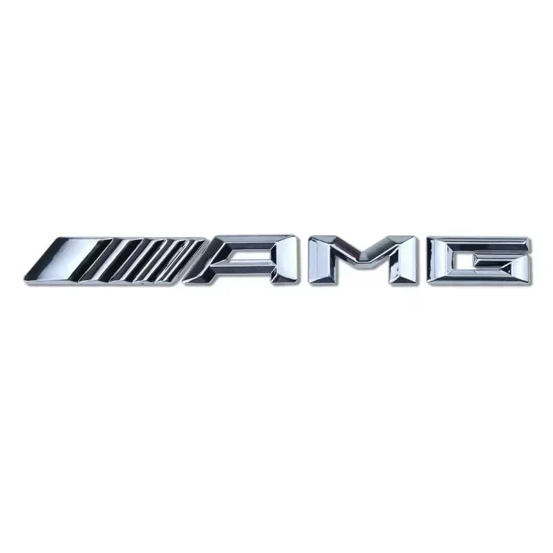 Для Mercedes Benz AMG W204 W205 W203 W211 W212 W213 W201 W210 W124 W108 Металлический Автомобильный 3D Задний Буквенный Шильдик Багажник Наклейка на Кузов ZY3