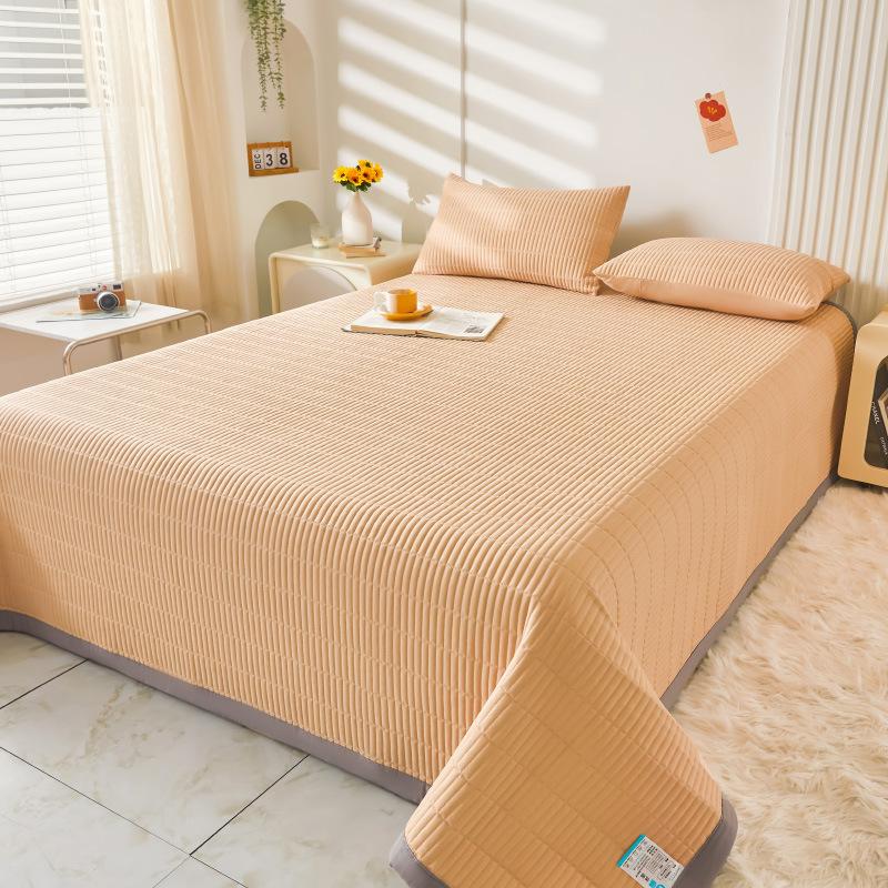 Покрывало для стирки, хлопково-льняная юбка, кружевные покрывала, студенческое общежитие, матрас с татами, нескользящий чехол, тонкое одеяло, четыре сезона