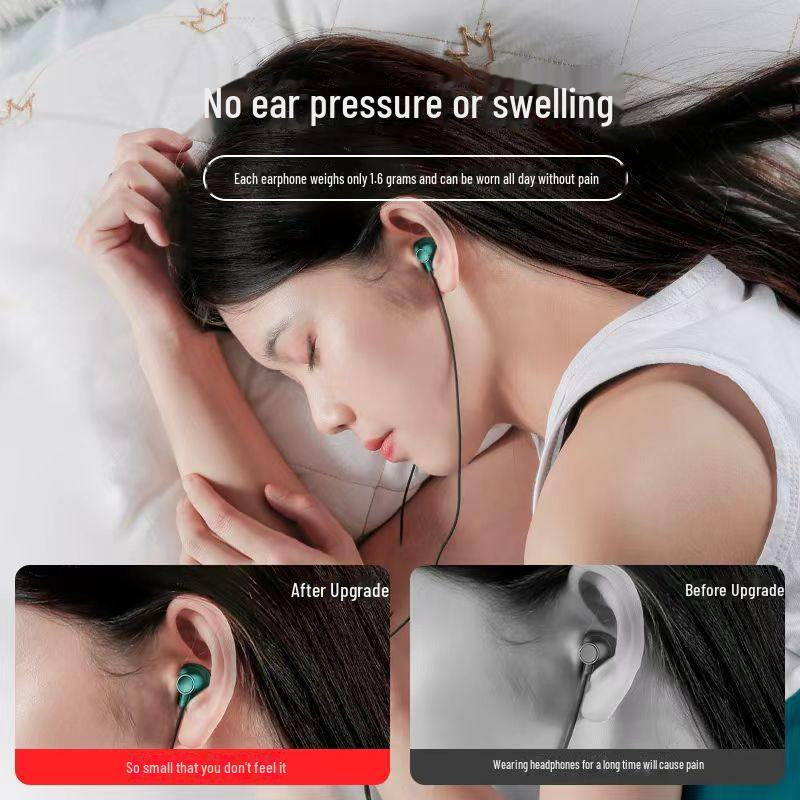 Новые металлические наушники-вкладыши Heavy Bass Type-C с микрофоном и магнитной адсорбцией