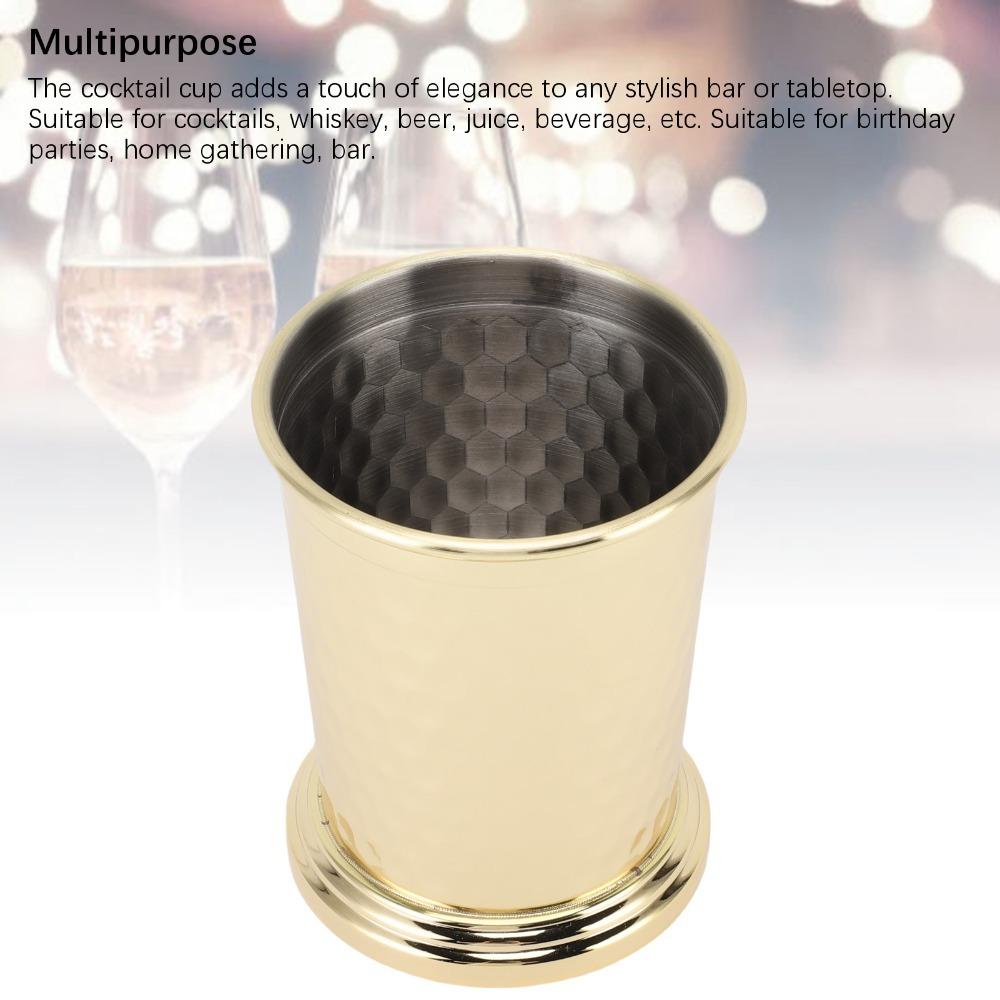 304 Stainless Steel Stainless Steel Drinking Cup Wide Base Stability Beverage Cup Party