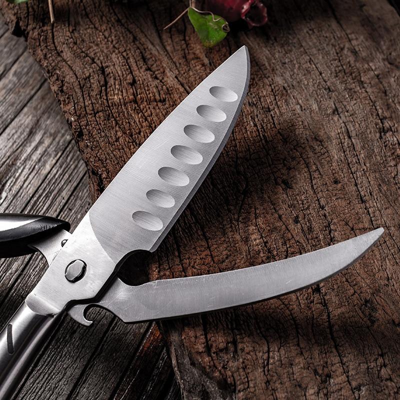 Многофункциональные кухонные ножницы из нержавеющей стали, съемные ножницы для куриных костей, ножницы для резки овощей, нож шеф-повара