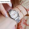 Часы Lovers Watch Calendar Водонепроницаемые часы со стальным ремешком для мужчин и женщин