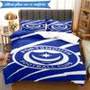 3PCS Portsmouth F.C Printed Soft Bedding Set,Including 1pc Duvet Cover And 2pcs Pillowcases Perfect for Bedroom, Dormitory, Fan gift