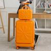 Travel Trolley Case Universal Wheel Suitcase Small Female Male Student 20 Inch Carry On Boarding Case 24 Inch Password Box Front Opening Trolley Case