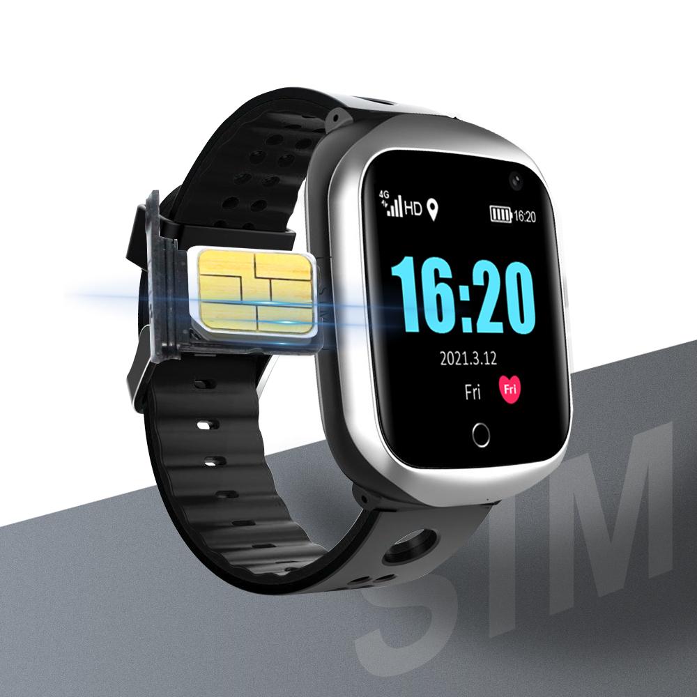 Factory Price Smart Watch Gps tracker Elder Gps Bracelet Sos google Map tracker Gsm Gps Smartwatch