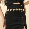 Vintage Chain Belt Metal Waist Jewelry Accessory New Waist Chain  Skirt Decor