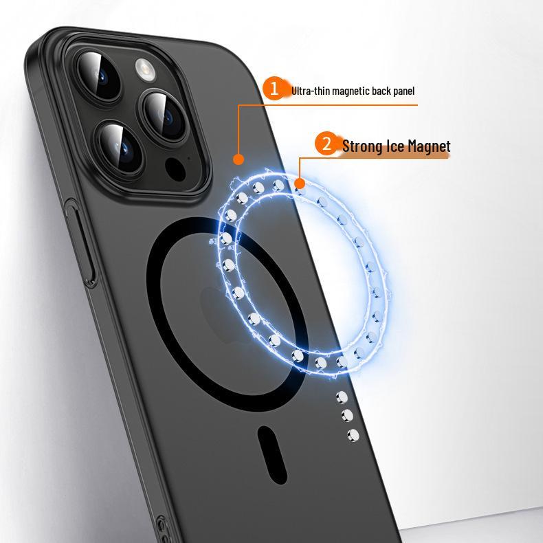 Защитный чехол с покрытием «Морозный ледяной туман» для iPhone 16 Pro Max, ощущаемый как кожа