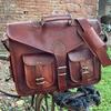 Сумка-мессенджер из кожи ручной работы через плечо для ноутбука, офисная сумка-портфель, деревенская винтажная сумка-мессенджер для мужчин и женщин