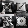 Pixel Art Print Texture Pillow Case Anti-dustmite Invisible Zipper Sofa Bed