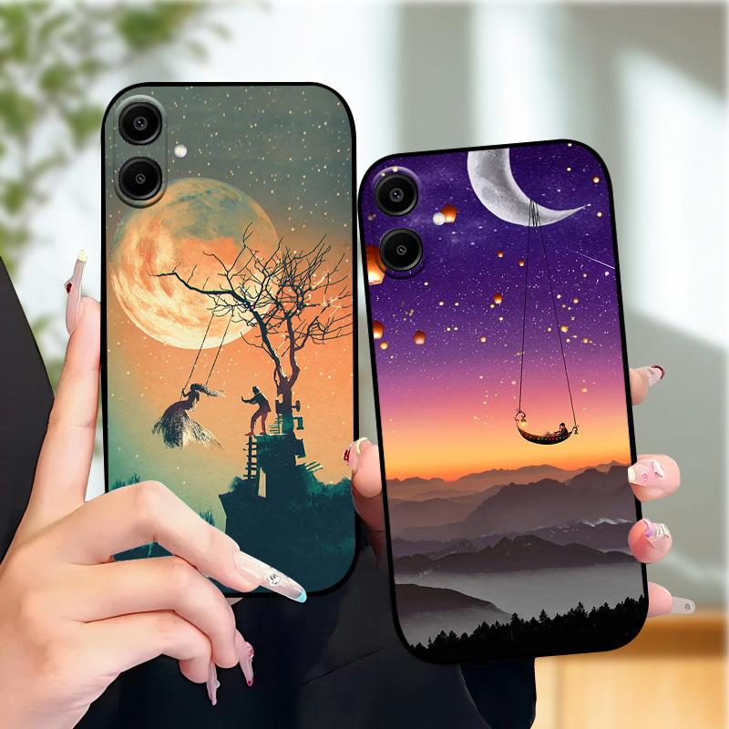 Модный мультяшный чехол для Samsung A06 Чехол A16 4G 5G Мягкий силиконовый ТПУ Чехол для телефона для Samsung Galaxy A05 A05S Защитные оболочки