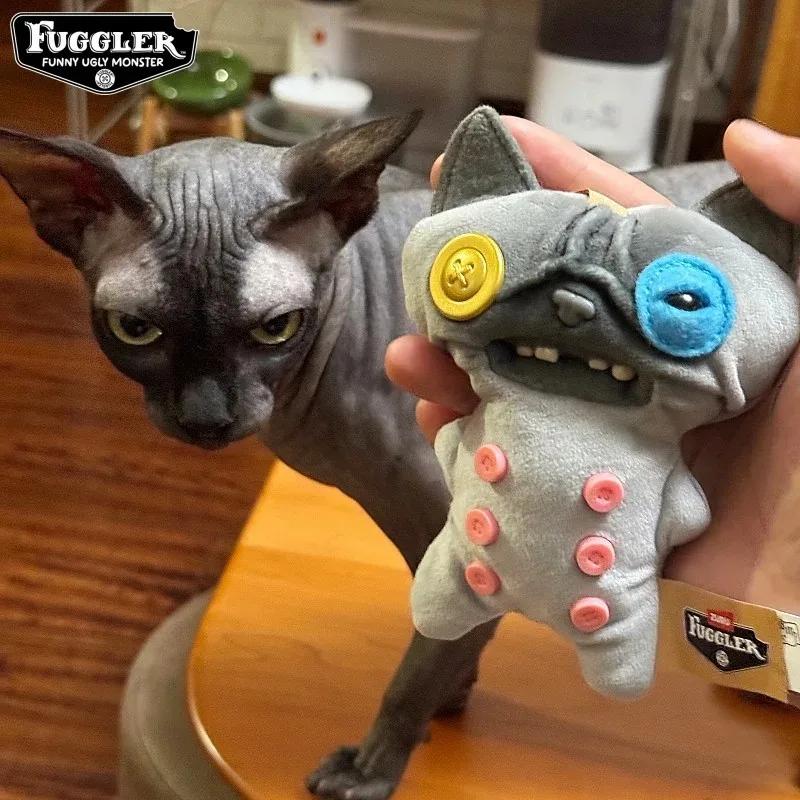Fuggler Уличные Кошки Fuggler Забавный Уродливый Зубастый Монстр Fuggs Милый Брелок Подвеска на Сумку Плюшевые Игрушки Подвеска Украшение Куклы