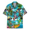 Men's Shirt Hawaiian Pattern 3D Print Men's Clothing 2025 Summer New Casual Hawaii Beach Hawaiian Harajuku Fashion Holiday Shirt
