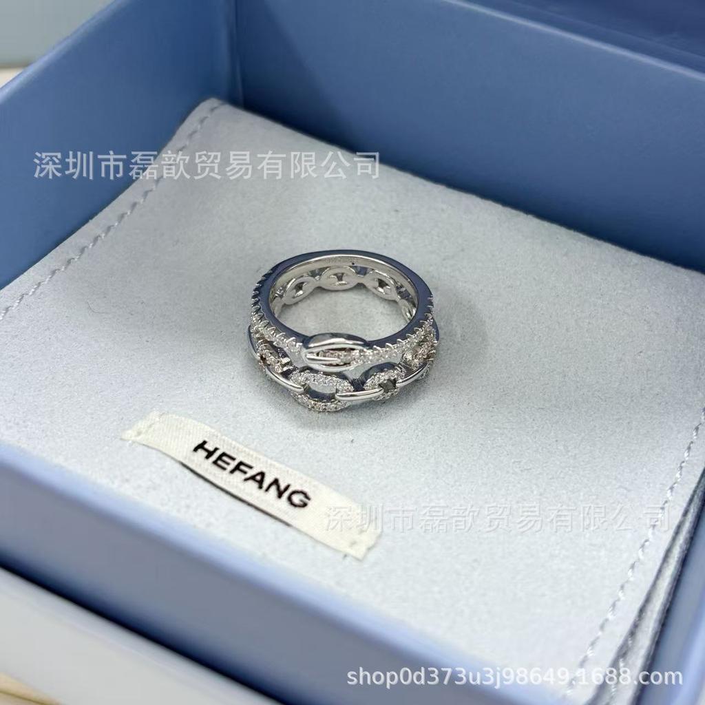 Женское кольцо-пояс HEFANG с двойной цепочкой