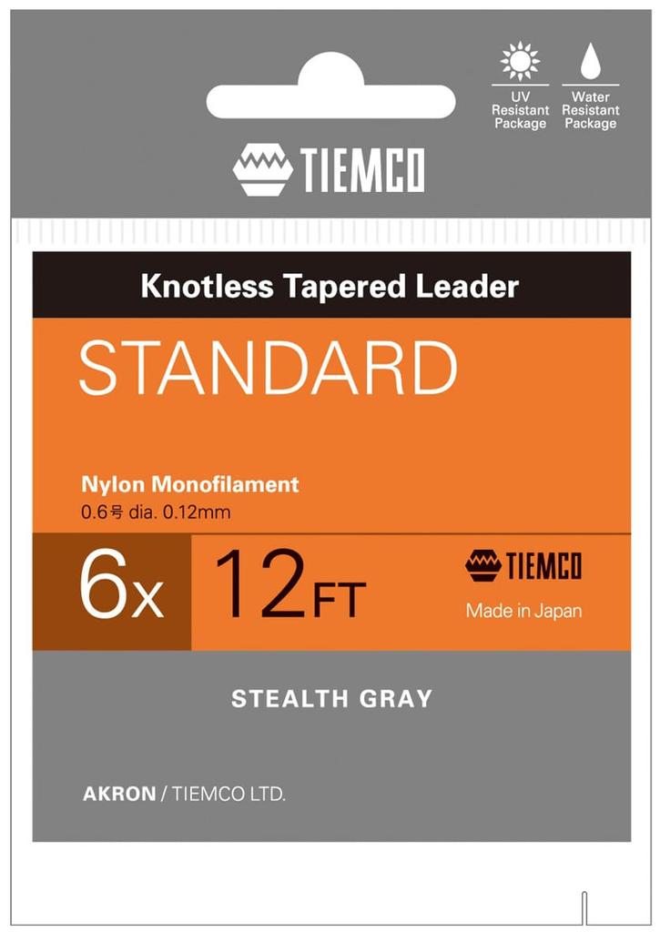 TIEMCO Leader Standard 12FT 6X