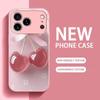 Красочный гальванизированный стеклянный чехол для телефона iPhone 17 16 15 14 13 12 11 Pro Max Plus 16E 17Air