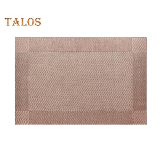 Набор из 4 салфеток из ПВХ, термостойкие тканые салфетки для столовых приборов, легко моющиеся, защитные покрытия для стола, современные украшения для стола